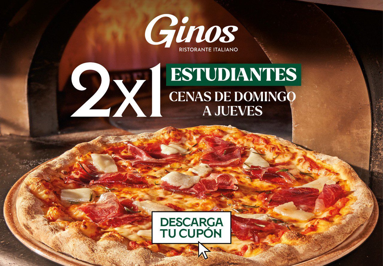 GINOS - 2X1 ESTUDIANTES